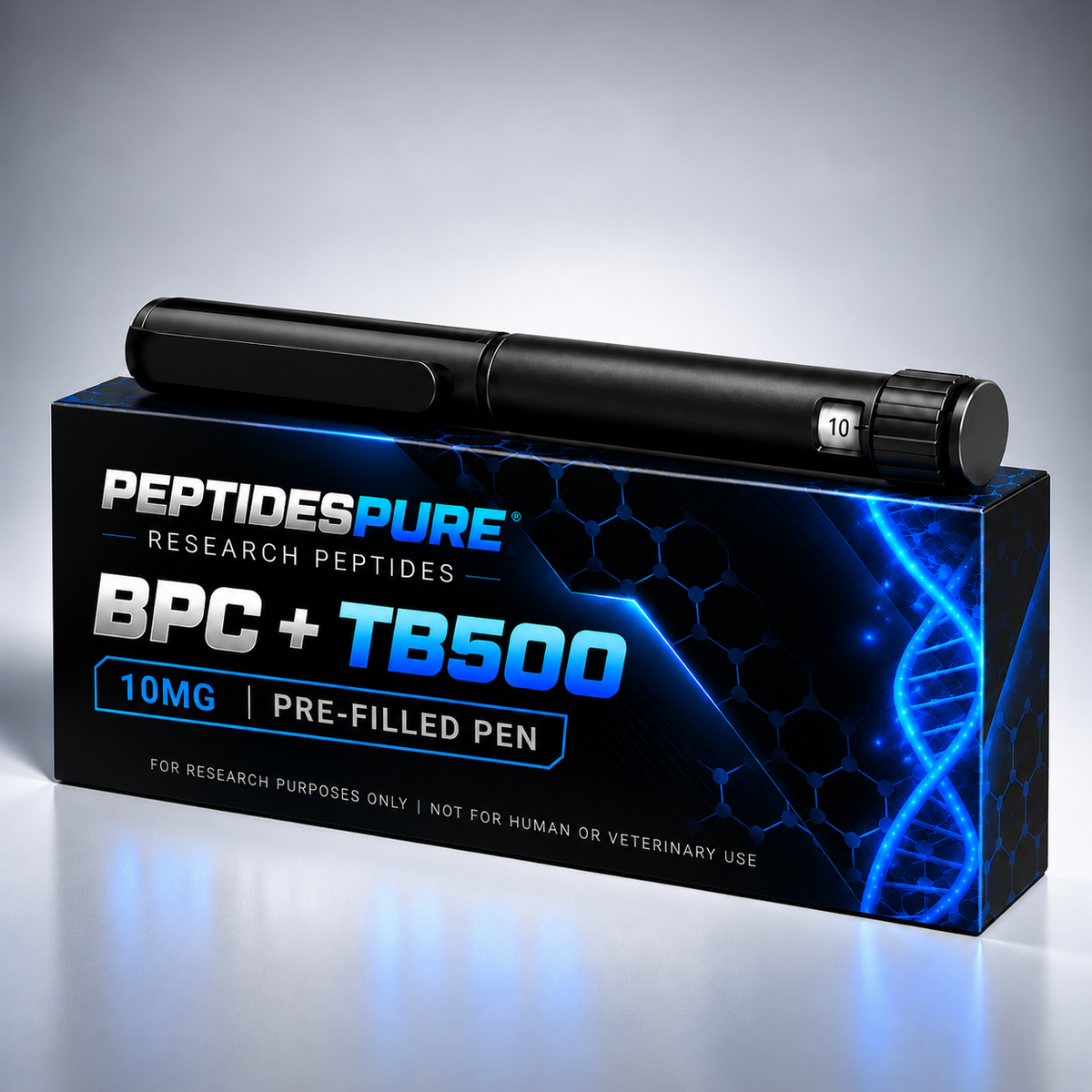 TB500 + BPC157 Premixed Prefilled Pen 10mg/10mg – Research Compound